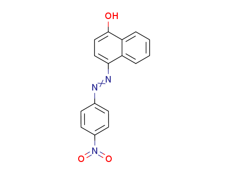1-Naphthalenol,4-[2-(4-nitrophenyl)diazenyl]-