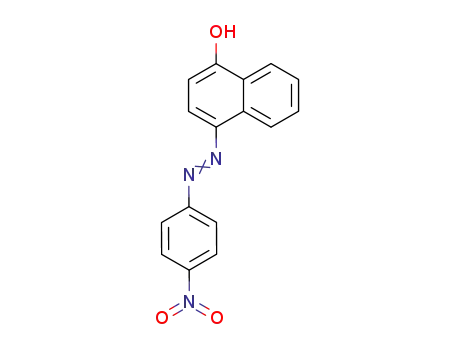 Molecular Structure of 5290-62-0 (4-(4-NITROPHENYLAZO)-1-NAPHTHOL)