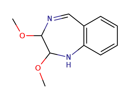 Molecular Structure of 107468-26-8 (2,3-dimethoxy-2,3-dihydro-1H-benzo[e][1,4]diazepine)