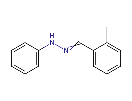 Molecular Structure of 59473-50-6 (o-MeC<sub>6</sub>H<sub>4</sub>CHNNHC<sub>6</sub>H<sub>5</sub>)