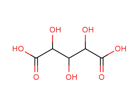 Molecular Structure of 6703-05-5 (Arabinaric acid)