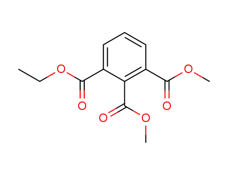 Molecular Structure of 17603-10-0 (Hemimellitsaeure-dimethyl-(1,2)-aethyl-<sup>(3)</sup>-ester)
