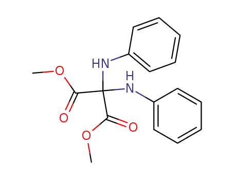 Molecular Structure of 2401-98-1 (Propanedioic acid, bis(phenylamino)-, dimethyl ester)