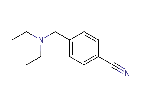 Molecular Structure of 69293-74-9 (4-[(diethylamino)methyl]benzonitrile)
