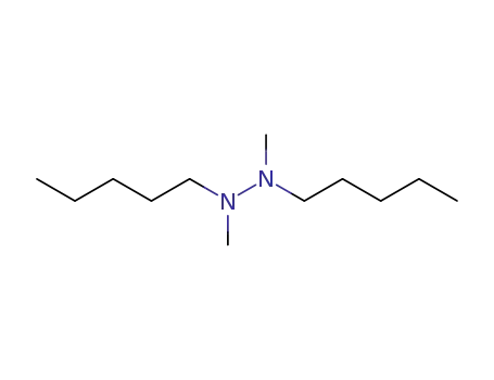 Molecular Structure of 106376-59-4 (1,2-dimethyl-1,2-dipentylhydrazine)