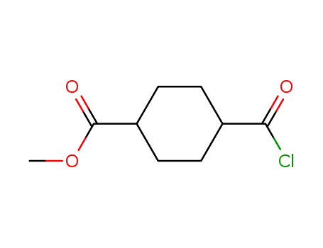 Cyclohexanecarboxylic acid, 4-(chlorocarbonyl)-, methyl ester