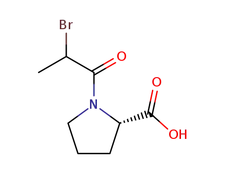 1-((Ξ)-2-bromo-propionyl)-L-proline