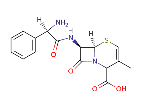 (6R,7R)-7-[[(2R)-2-amino-2-phenylacetyl]amino]-3-methyl-8-oxo-5-thia-1-azabicyclo[4.2.0]oct-3-ene-2-carboxylic acid