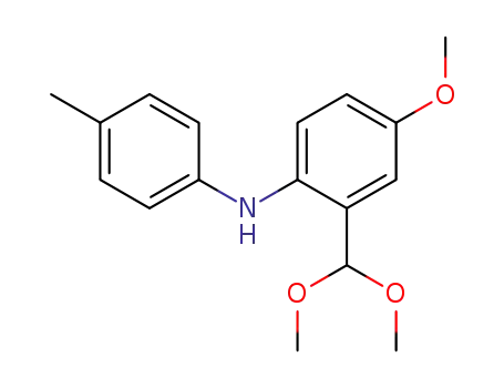 (2-dimethoxymethyl-4-methoxy-phenyl)-<i>p</i>-tolyl-amine