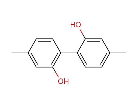 Molecular Structure of 52751-74-3 ([1,1'-Biphenyl]-2,2'-diol, 4,4'-dimethyl-)