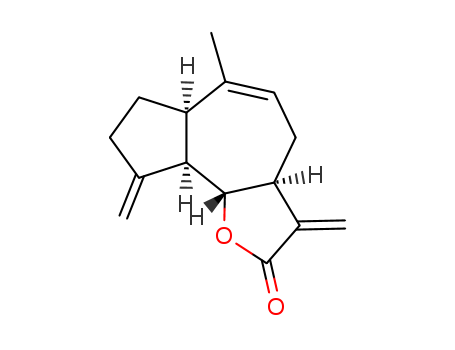 Azuleno[4,5-b]furan-2(3H)-one,3a,4,6a,7,8,9,9a,9b-octahydro-6-methyl-3,9-bis(methylene)-, (3aS,6aR,9aR,9bS)- cas  37936-58-6