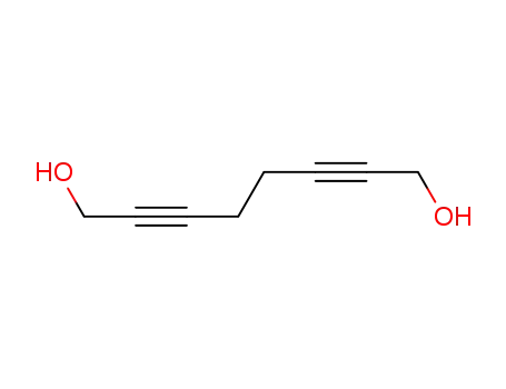 Molecular Structure of 58471-75-3 (2,6-octadiyne-1,8-diol)