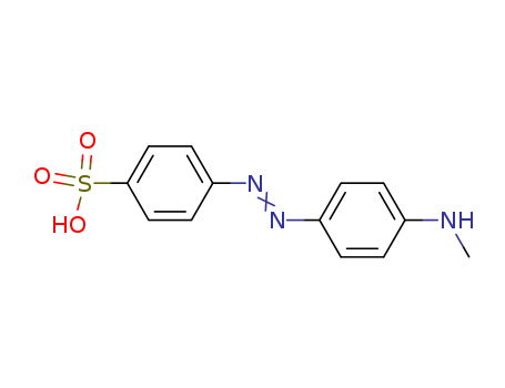 Benzenesulfonic acid, 4-[[4-(methylamino)phenyl]azo]-