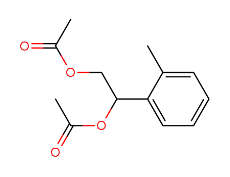 1-(2-methylphenyl)ethane-1,2-diol-1,2-diacetate