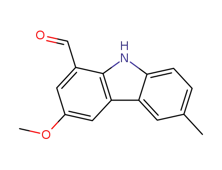 1-formyl-3-methoxy-6-methylcarbazole