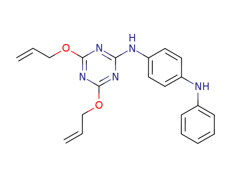 1,4-Benzenediamine,N1-[4,6-bis(2-propen-1-yloxy)-1,3,5-triazin-2-yl]-N4-phenyl-