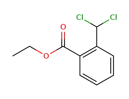 2-dichloromethyl-benzoic acid ethyl ester