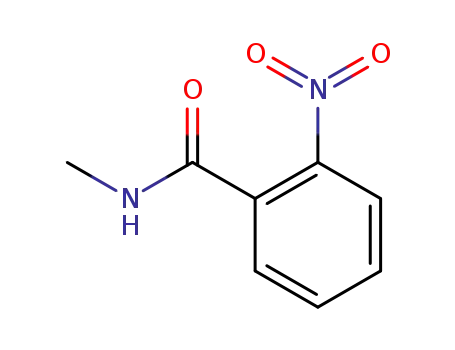 Molecular Structure of 3400-29-1 (N-METHYL-2-NITROBENZAMIDE)