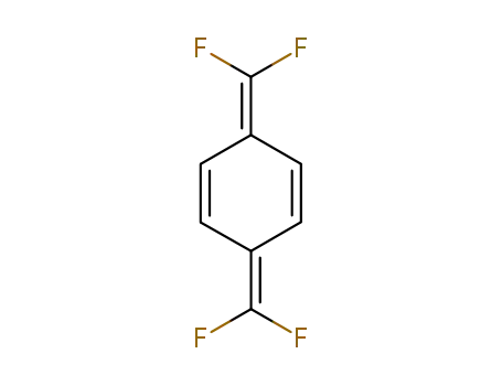 Molecular Structure of 2250-30-8 (α,α,α',α'-tetrafluoro-p-xylylene)