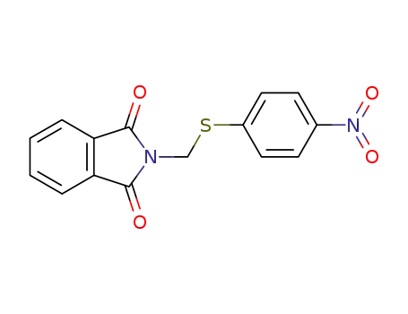 Molecular Structure of 71858-47-4 (<i>N</i>-(4-nitro-phenylsulfanylmethyl)-phthalimide)