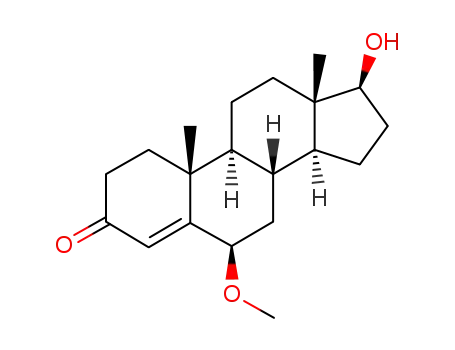 6β-methoxy-17β-hydroxy-4-androstene-3-one