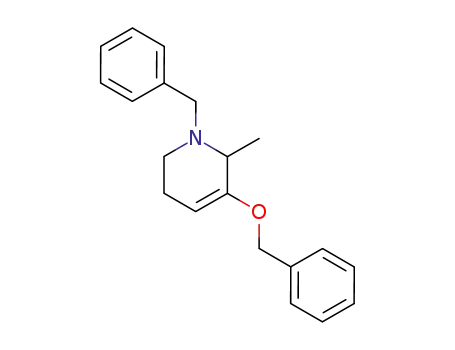 1-benzyl-3-benzyloxy-2-methyl-1,2,5,6-tetrahydropyridine