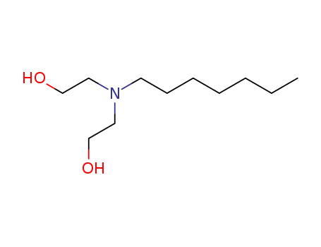 Molecular Structure of 52891-01-7 (2,2'-(heptylimino)bisethanol)