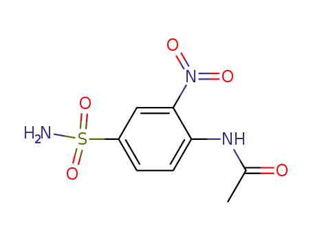 Molecular Structure of 39234-94-1 (Acetamide, N-[4-(aminosulfonyl)-2-nitrophenyl]-)