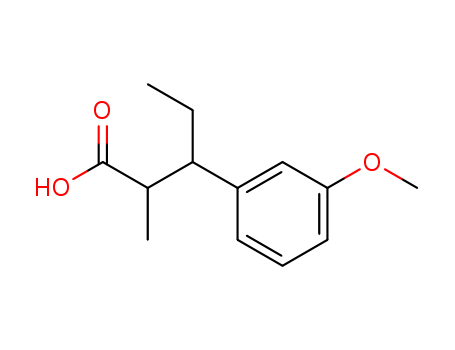 2-methyl-3-(3-methoxyphenyl)valeric acid