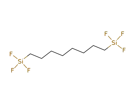 Molecular Structure of 86565-05-1 (1,8-Bis(trifluorosilyl)octane)