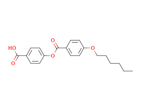 4-CARBOXYPHENYL 4-HEXYLOXYBENZOATE --WHITE