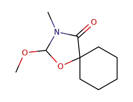 2-methoxy-3-methyl-1-oxa-3-azaspiro<4,5>decan-4-one