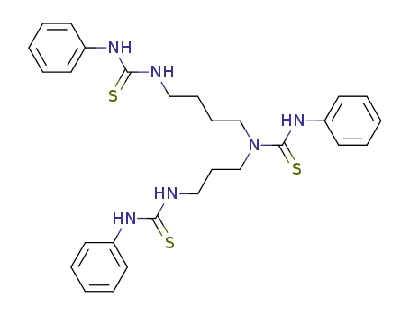 N,N',N''-tris(phenylaminothiocarbonyl)-N-(3-aminopropyl)-1,4-diaminobutane