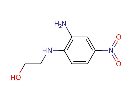 CAS:56932-44-6 C8H11N3O3 2-Amino-4-nitro-N-(2-hydroxyethyl)aniline  CAS NO.56932-44-6