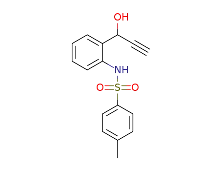 N-[2-(1-hydroxyprop-2-yn-1-yl)phenyl]-4-methylbenzenesulfonamide