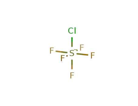 Molecular Structure of 141248-49-9 (SF<sub>5</sub>Cl<sup>(1-)</sup>)