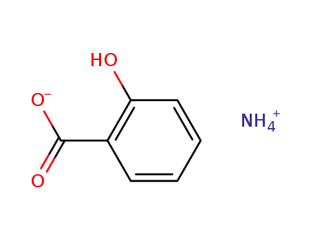 Molecular Structure of 528-94-9 (Benzoic acid,2-hydroxy-, ammonium salt (1:1))