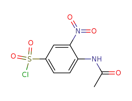 Benzenesulfonyl chloride, 4-(acetylamino)-3-nitro-
