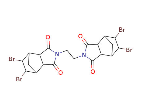 4,7-Methano-1H-isoindole-1,3(2H)-dione,2,2'-(1,2-ethanediyl)bis[5,6-dibromohexahydro-