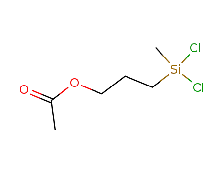 Molecular Structure of 5290-24-4 (3-ACETOXYPROPYL METHYL DICHLOROSILANE)