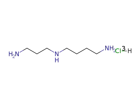 Molecular Structure of 334-50-9 (SPERMIDINE TRIHYDROCHLORIDE)