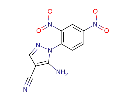 5-amino-1-(2,4-dinitrophenyl)-1H-pyrazole-4-carbonitrile