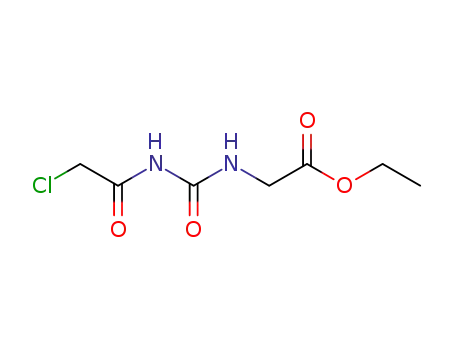 Molecular Structure of 35331-95-4 (5-chloroacetyl-hydantoic acid ethyl ester)