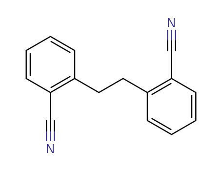 Molecular Structure of 10270-33-4 (Benzonitrile,2,2'-(1,2-ethanediyl)bis-)