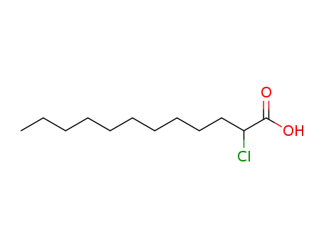Molecular Structure of 35300-93-7 (Dodecanoic acid, 2-chloro-)