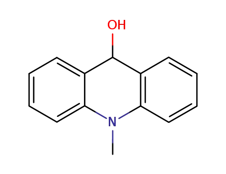 Molecular Structure of 30713-65-6 (9-Acridinol, 9,10-dihydro-10-methyl-)