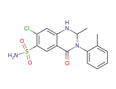 Molecular Structure of 56436-32-9 (metolazone)