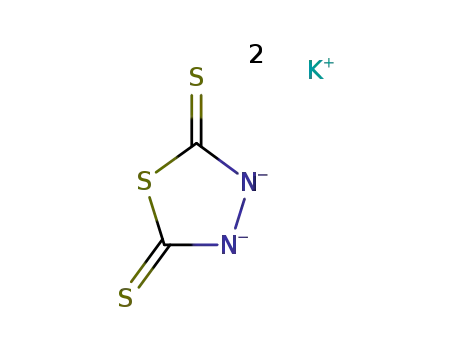 Molecular Structure of 4628-94-8 (2,5-DIMERCAPTO-1,3,4-THIADIAZOLE DIPOTASSIUM SALT)