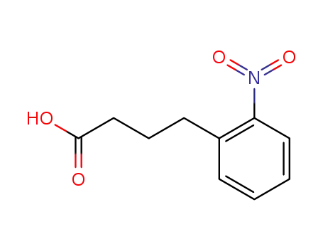 Molecular Structure of 67857-97-0 (4-(2-NITRO-PHENYL)-BUTYRIC ACID)