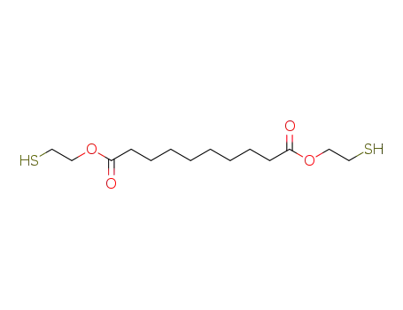 Molecular Structure of 60642-69-5 (bis(2-mercaptoethyl) sebacate)